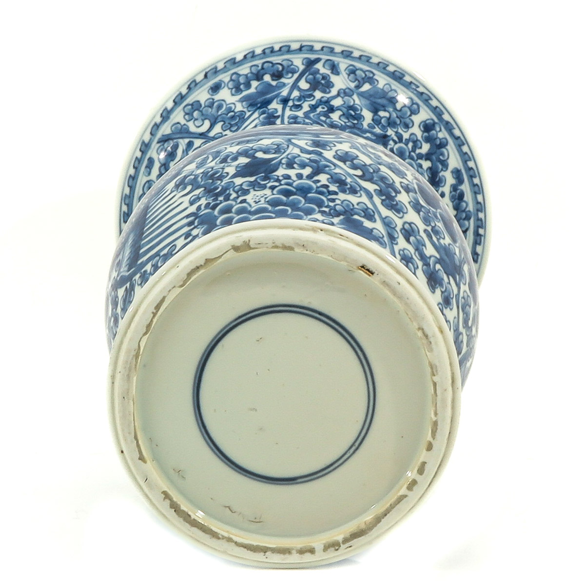 A Blue and White Yen Yen Vase - Image 6 of 10