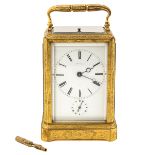 A Brass Carriage Clock