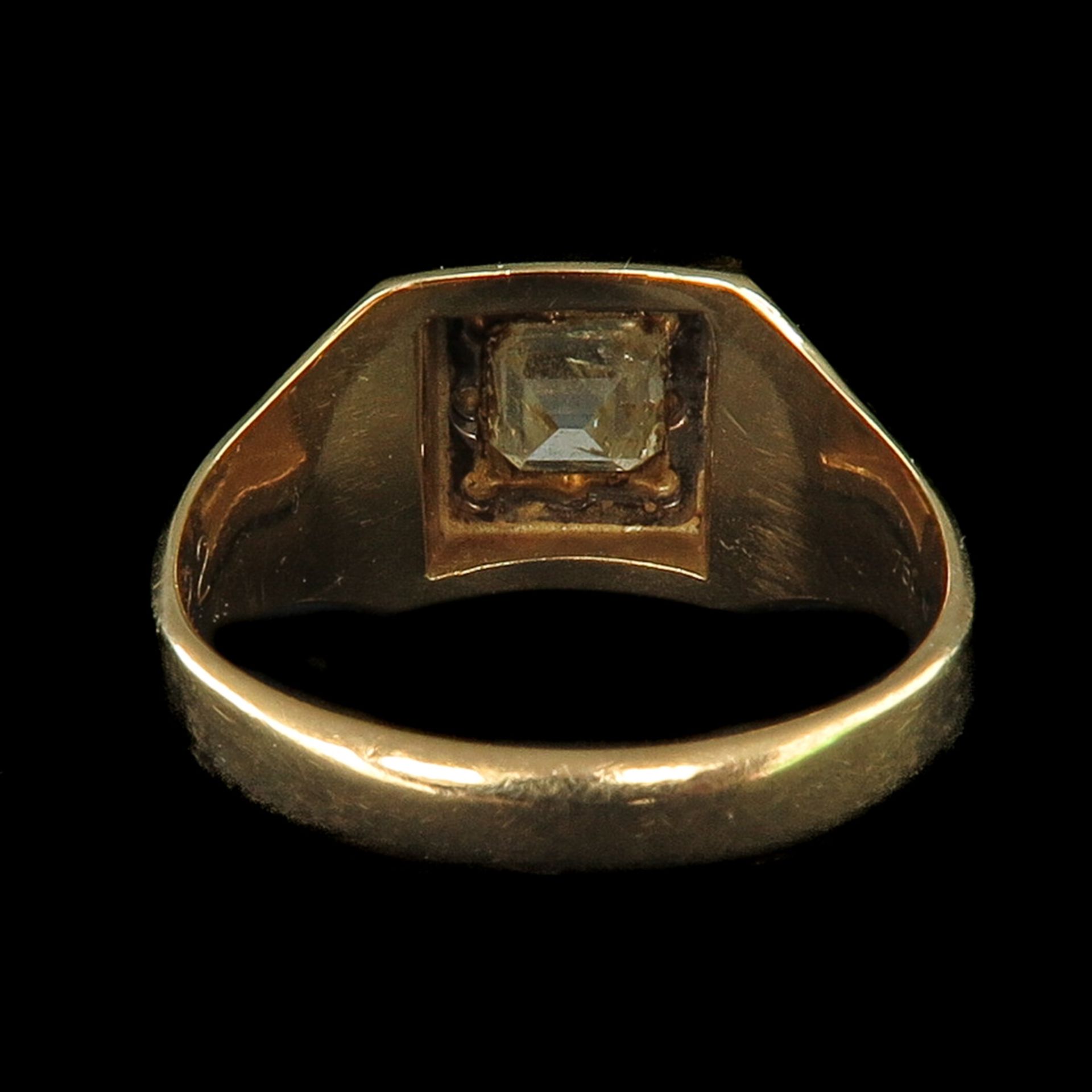 A Mens Diamond Ring - Bild 2 aus 4
