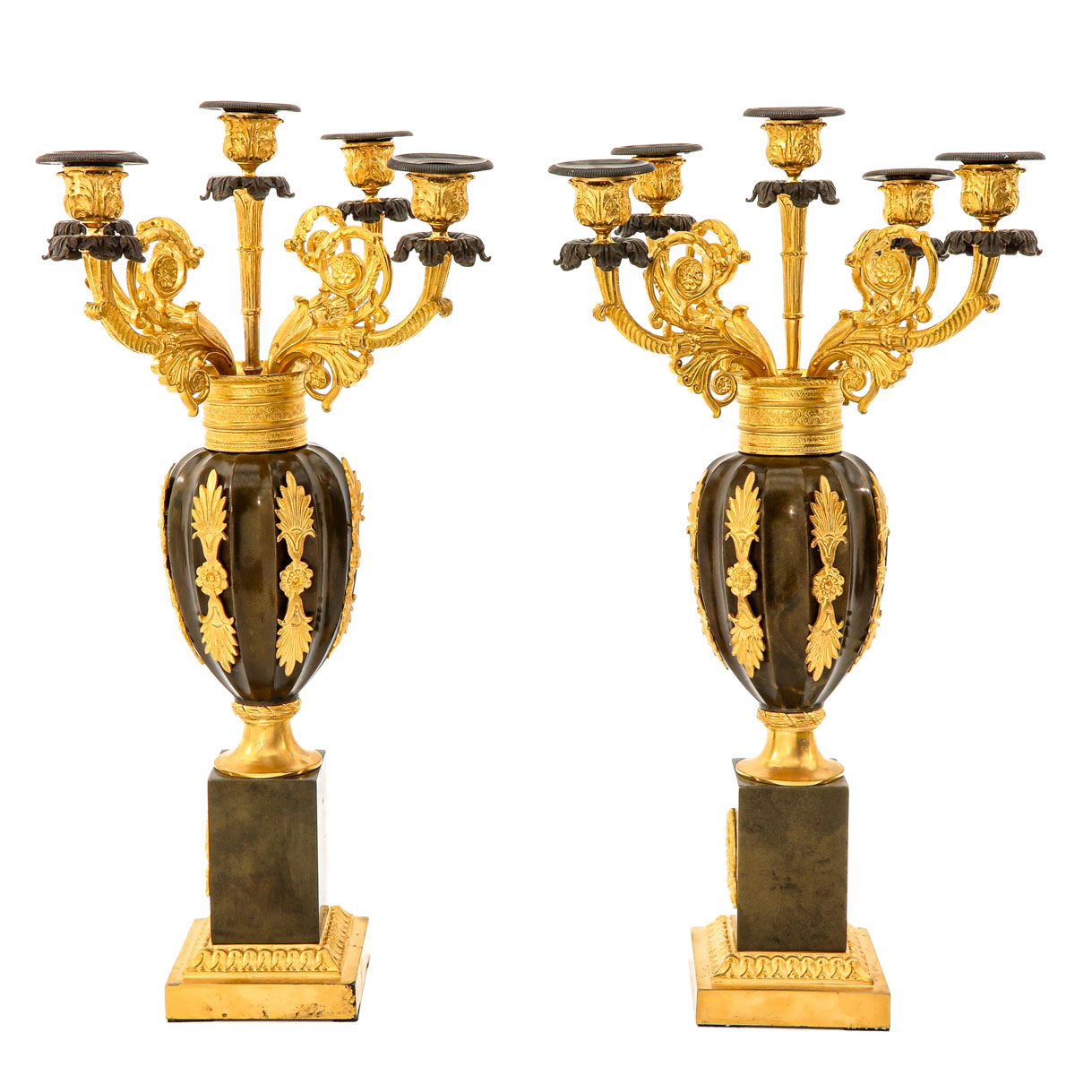 A Pair of French Candlesticks - Image 2 of 9