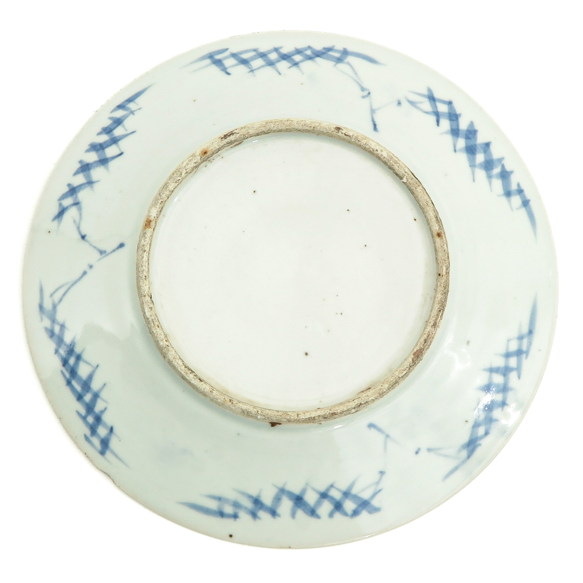 A Lot of 2 Blue and White Plates - Image 6 of 10
