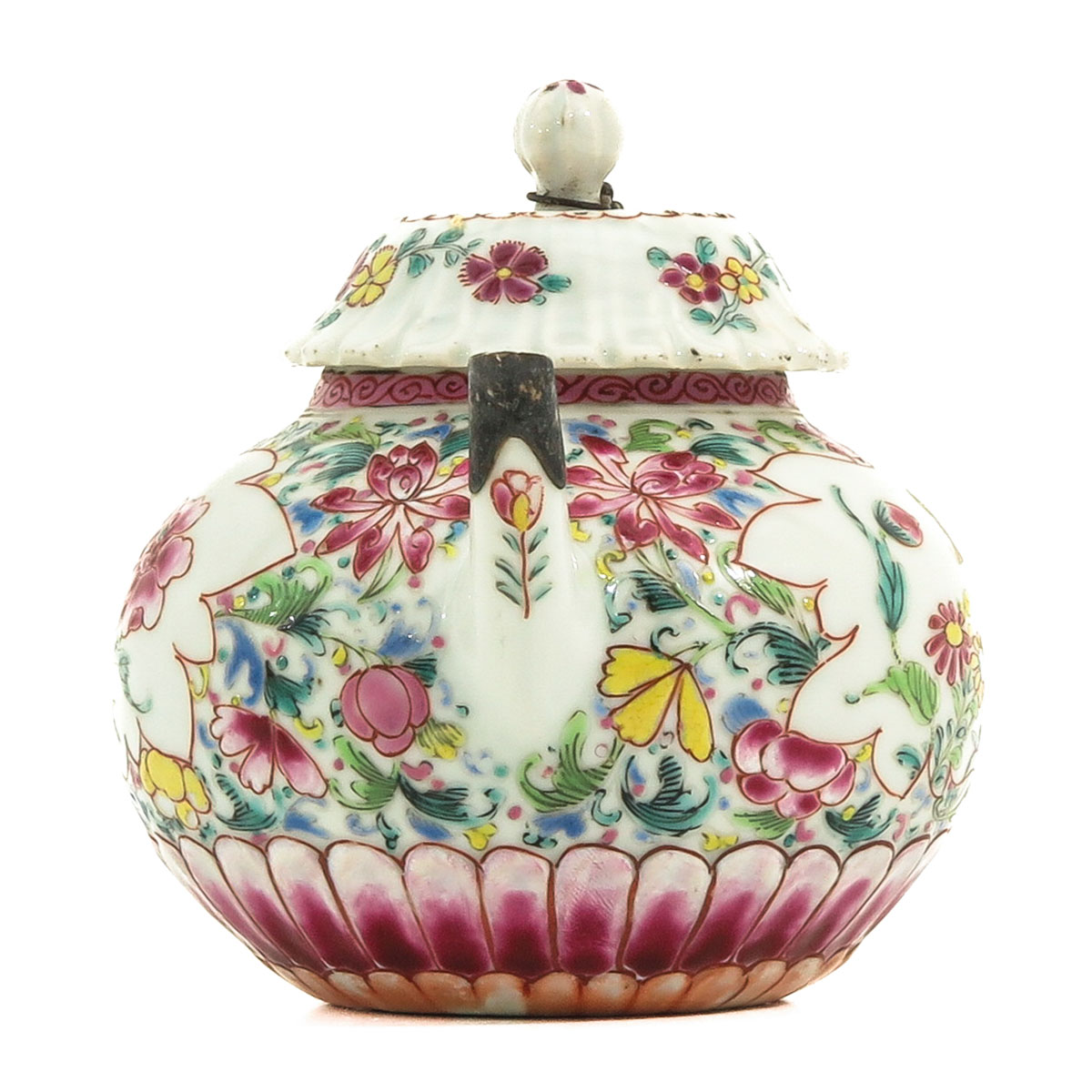 A Famille Rose Teapot - Image 4 of 10