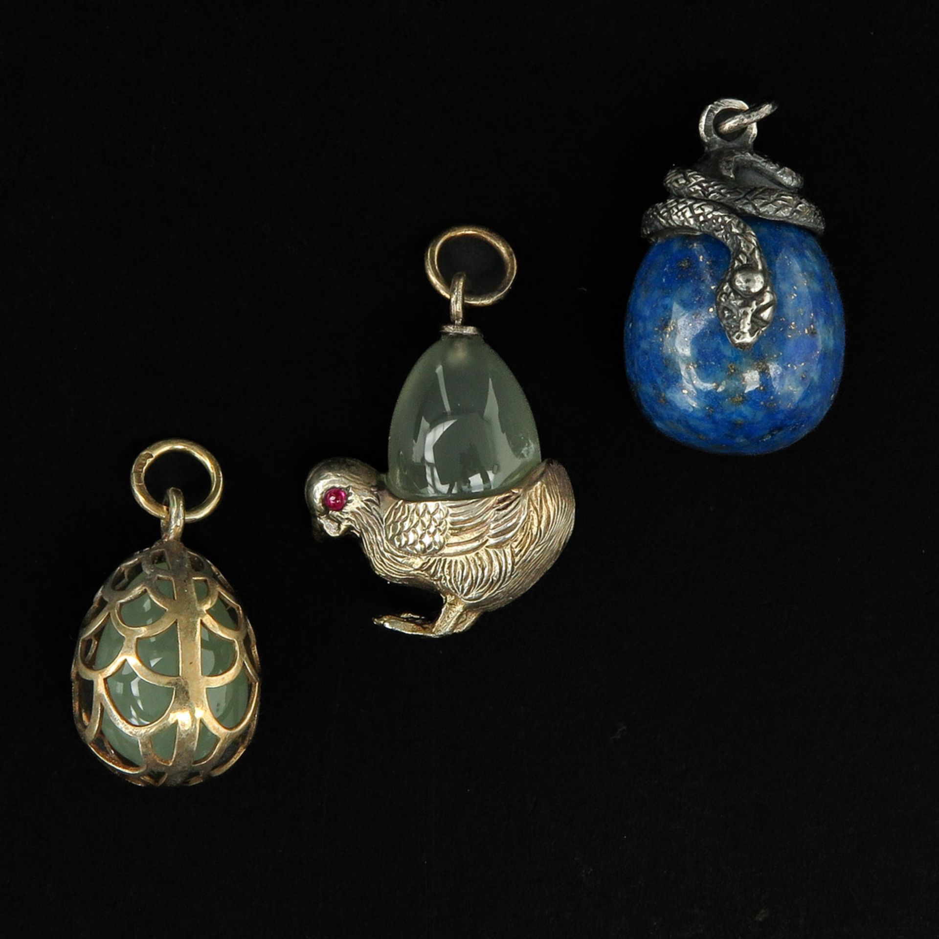 A Collection of 3 Pendants