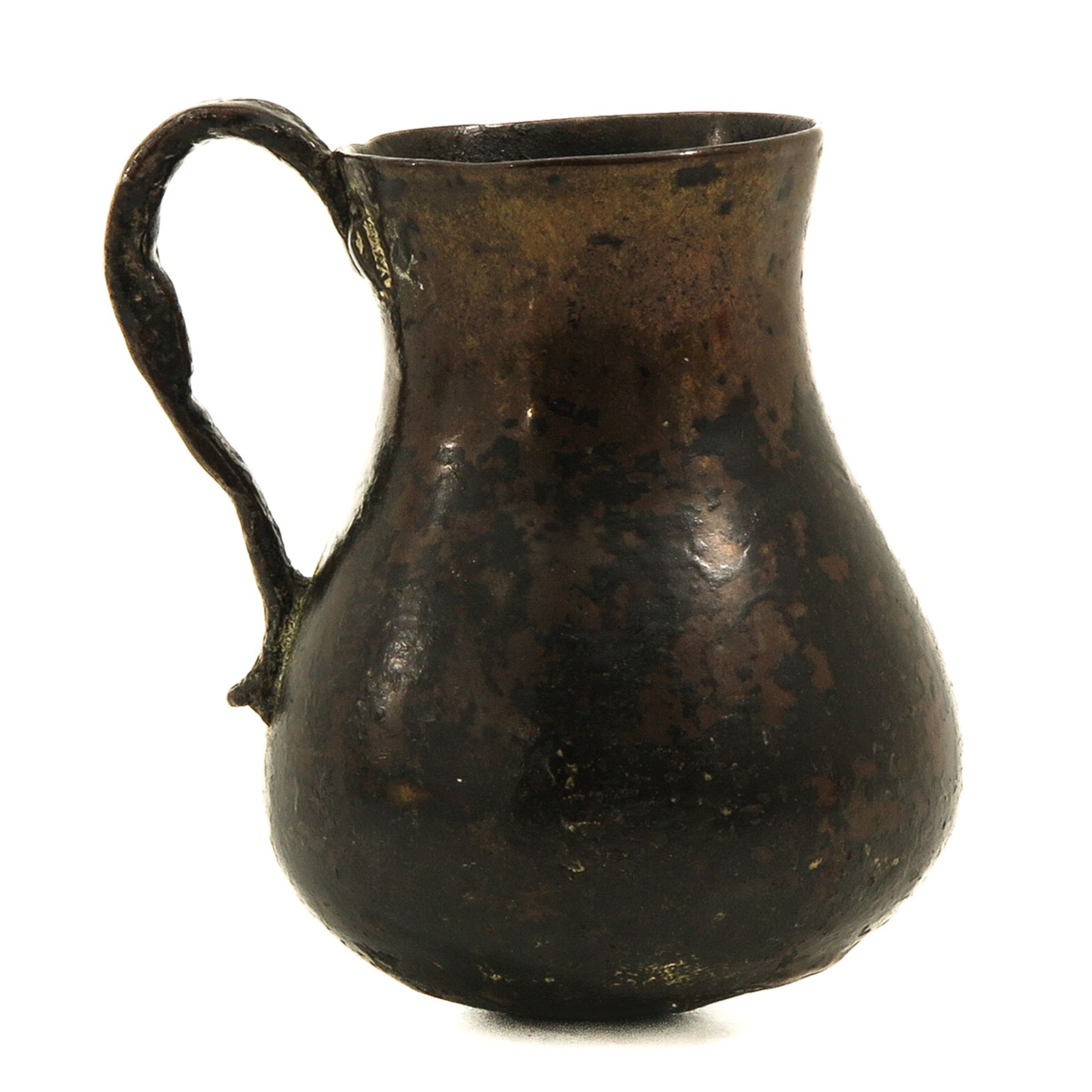 A 14th Century Bronze Measuring Cup - Bild 4 aus 9