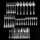 A Collection of 44 Pieces of Cutlery