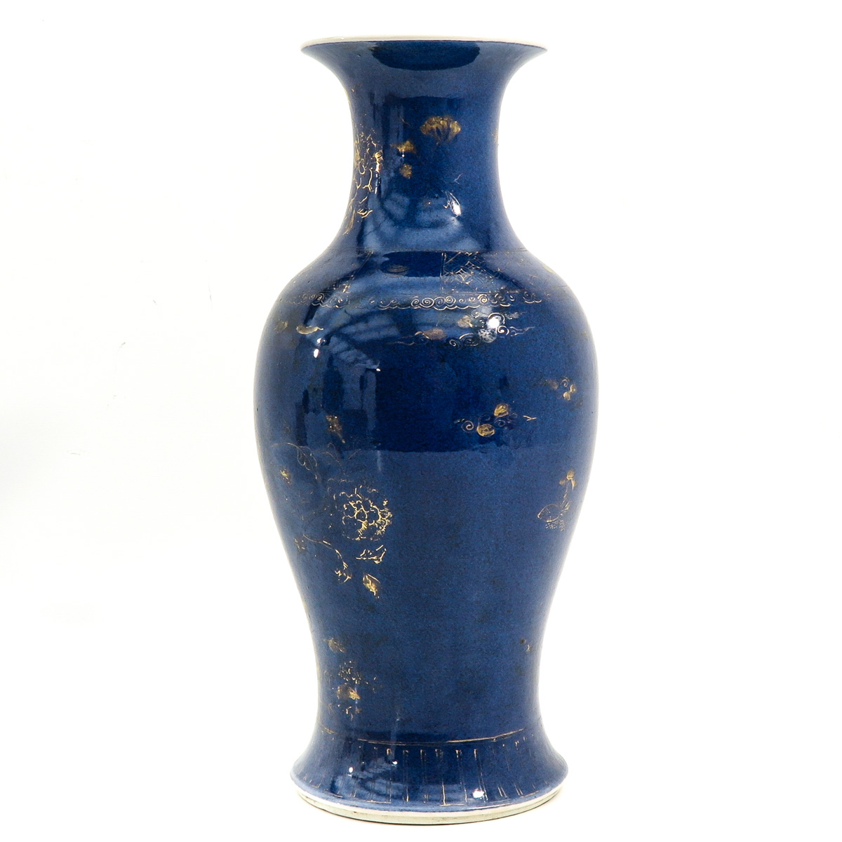 A Blue and Gilt Vase - Image 2 of 9
