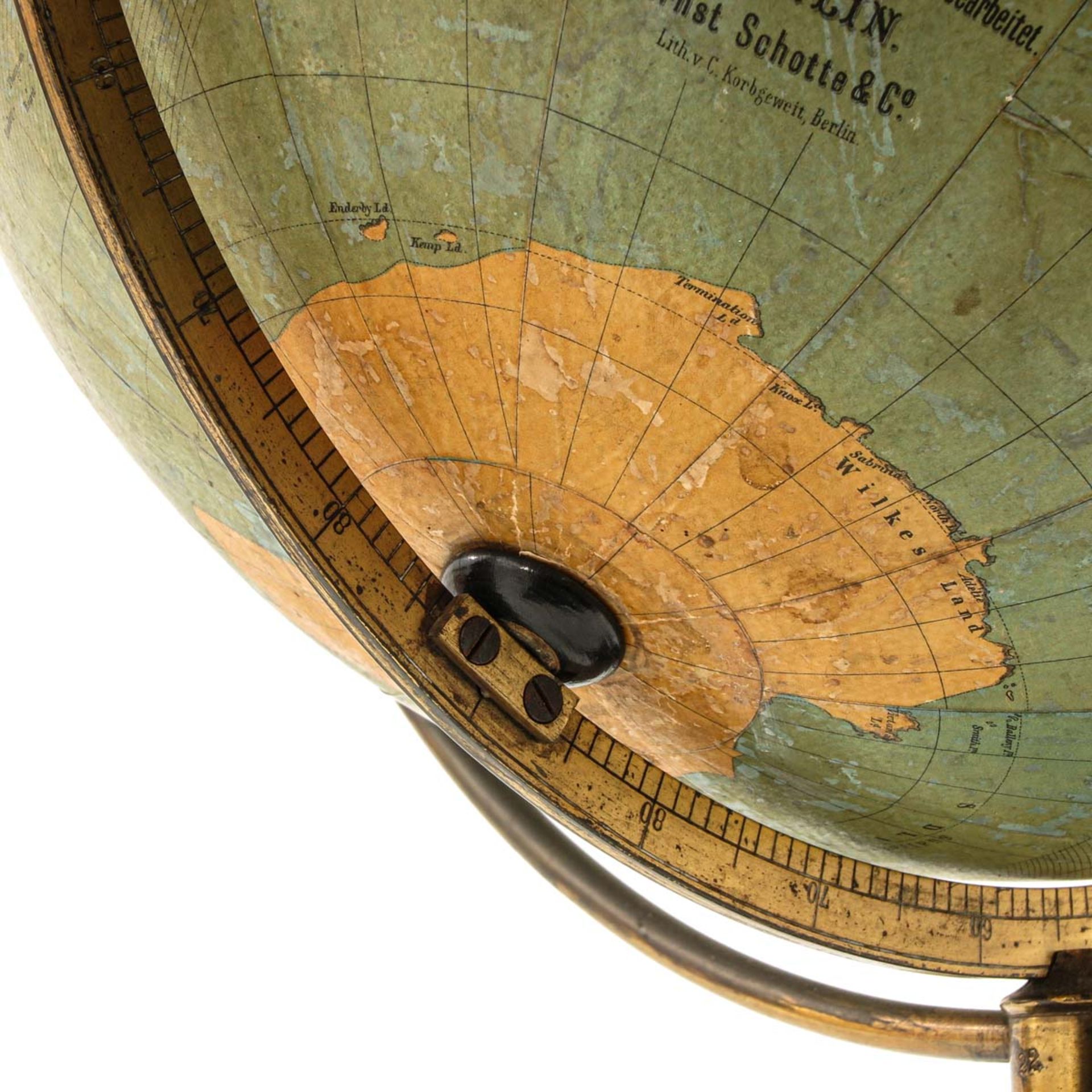 An Ernst Schotte & Co. Globe - Image 8 of 10