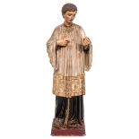A 19th Century Sculpture of Priest