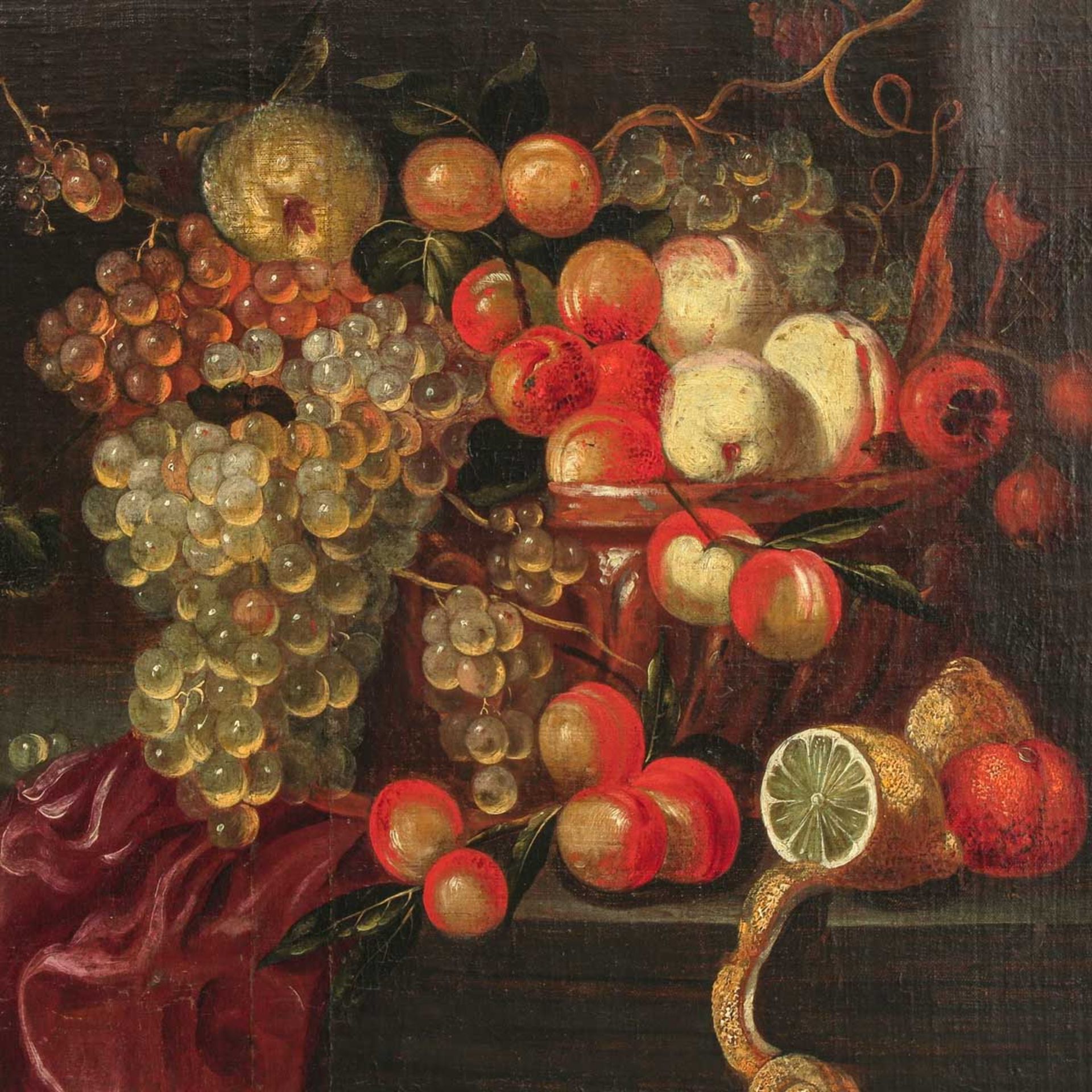 A 17th Century Oil on Canvas - Image 4 of 5