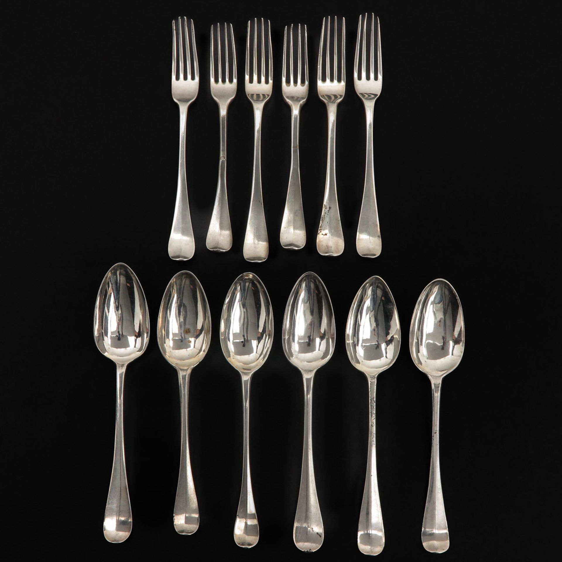 A Collection of 18th Century Cutlery