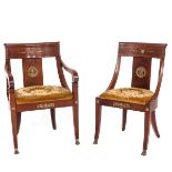 A Pair of Empire Period Chairs