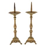 A Pair of Pen Candlesticks