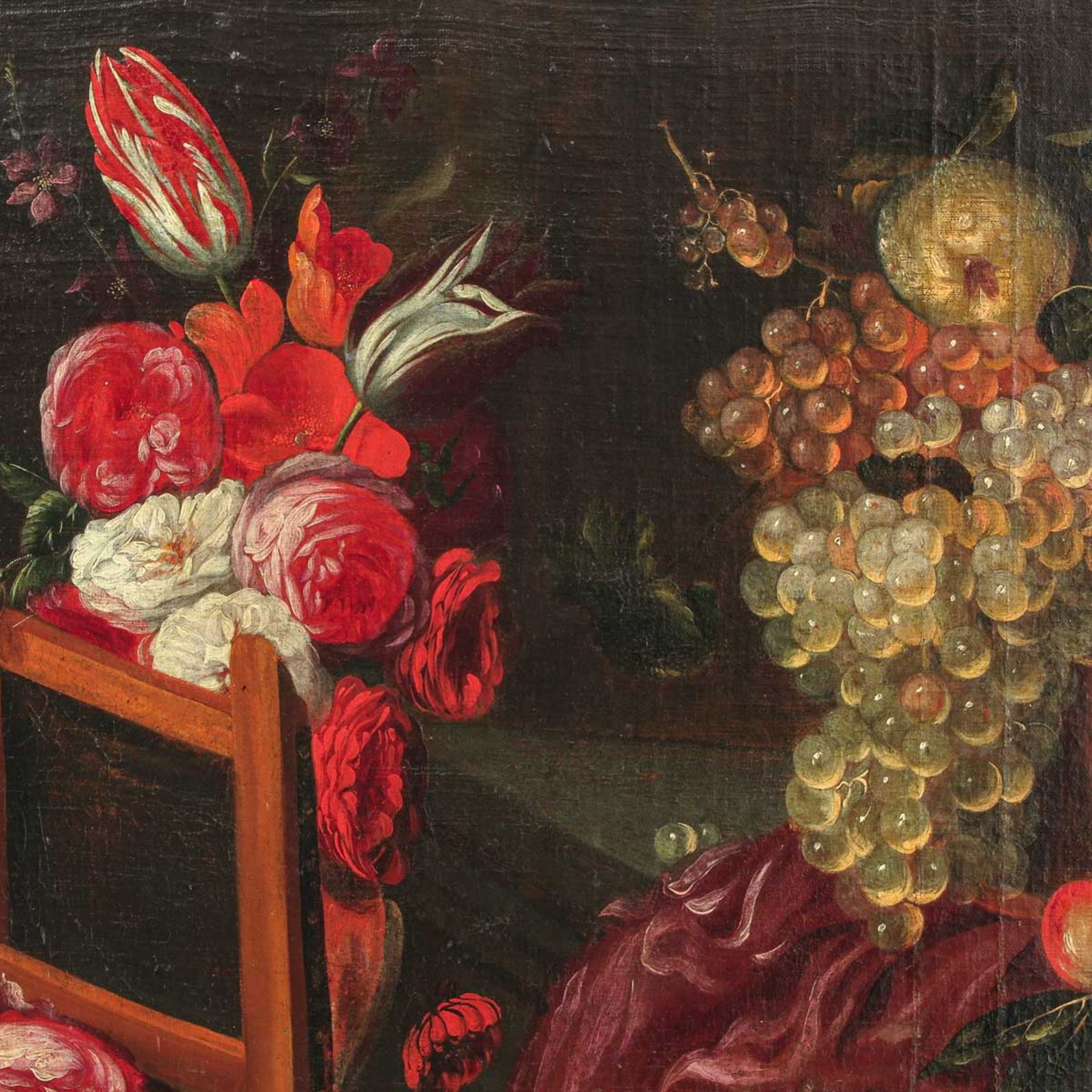 A 17th Century Oil on Canvas - Image 3 of 5