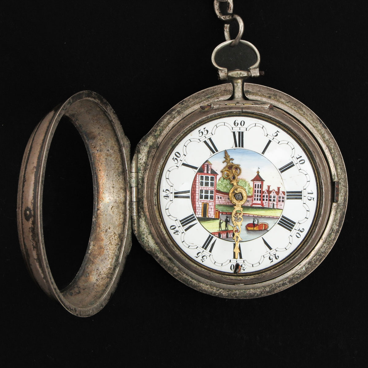 An 18th Century Silver Pocket Watch - Image 2 of 10