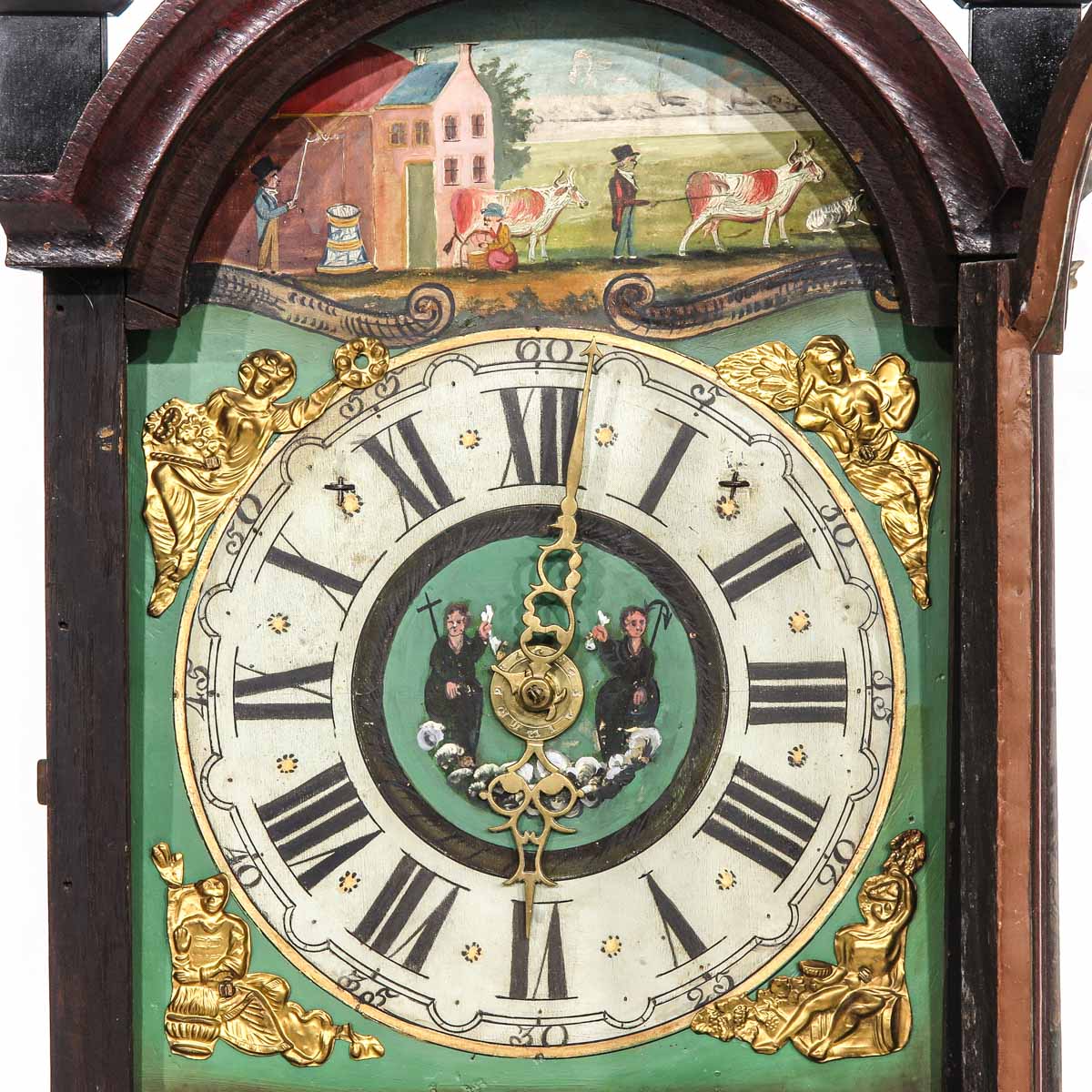 A Dutch Hanging Clock - Image 4 of 10