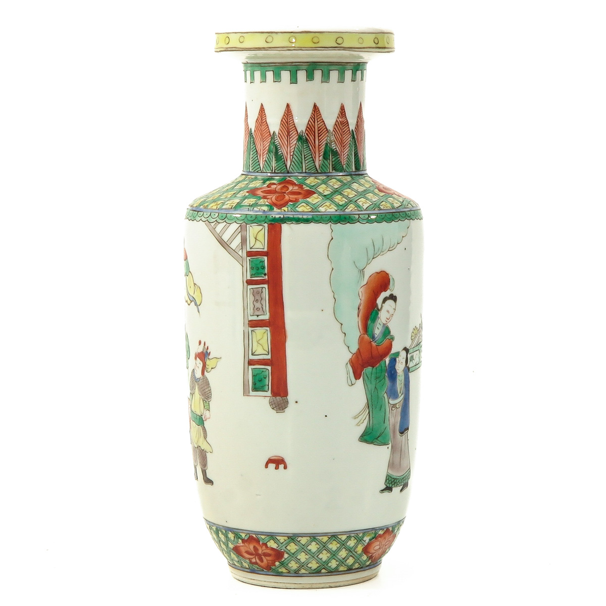 A Famille Verte Vase - Image 3 of 10