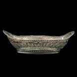 A Dutch Silver Basket