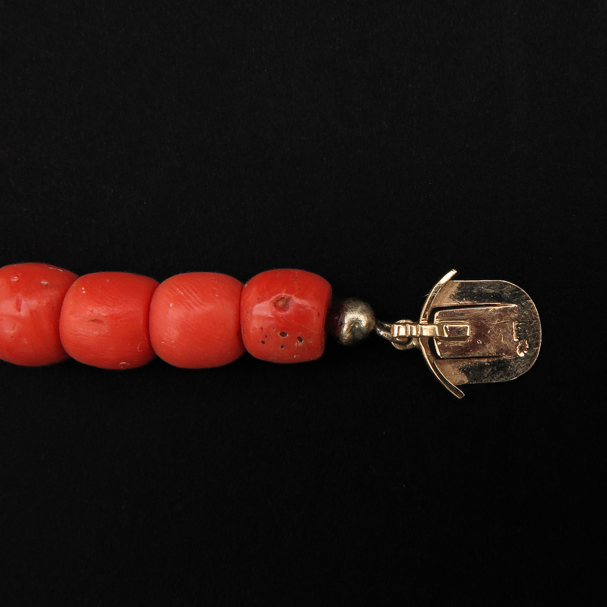 A Red Coral Bracelet and Necklaces - Image 4 of 7