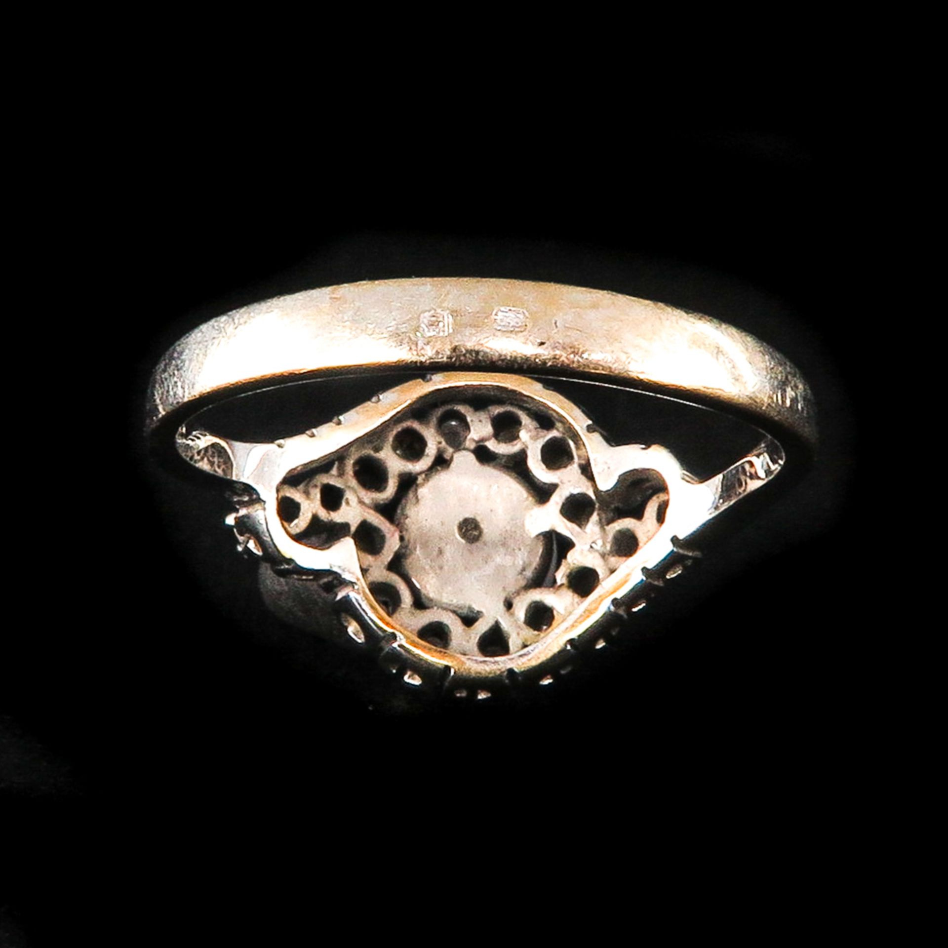 An 18k Gold Ladies Diamond Ring - Bild 5 aus 5