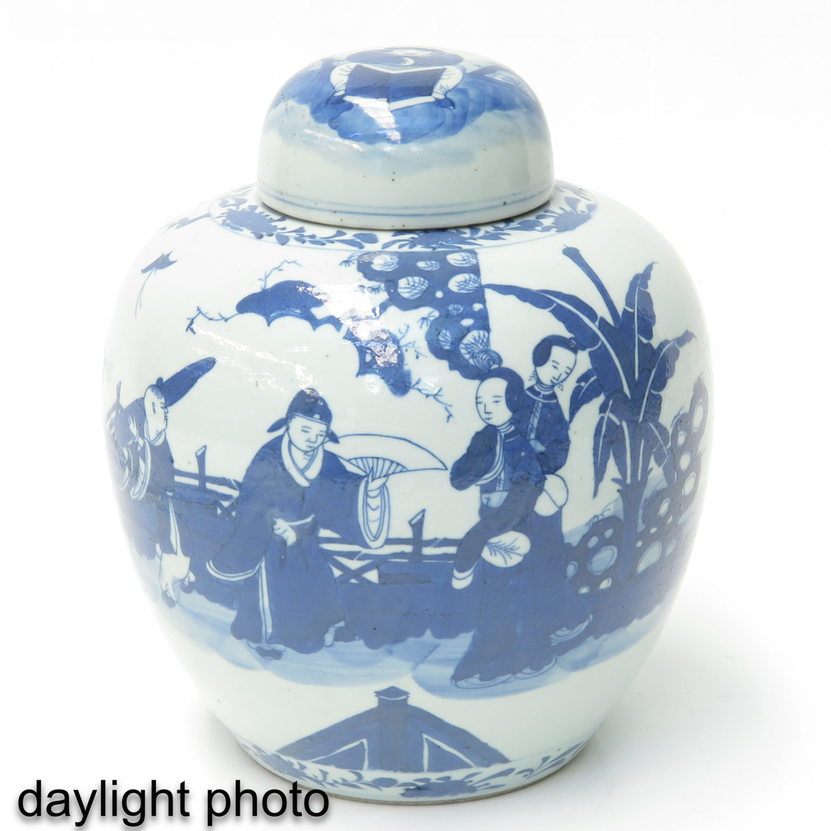 A Blue and White Ginger Jar - Image 7 of 10