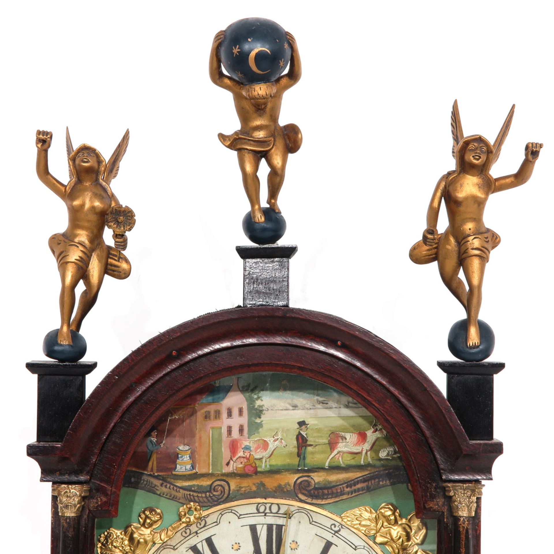 A Dutch Hanging Clock - Image 9 of 10