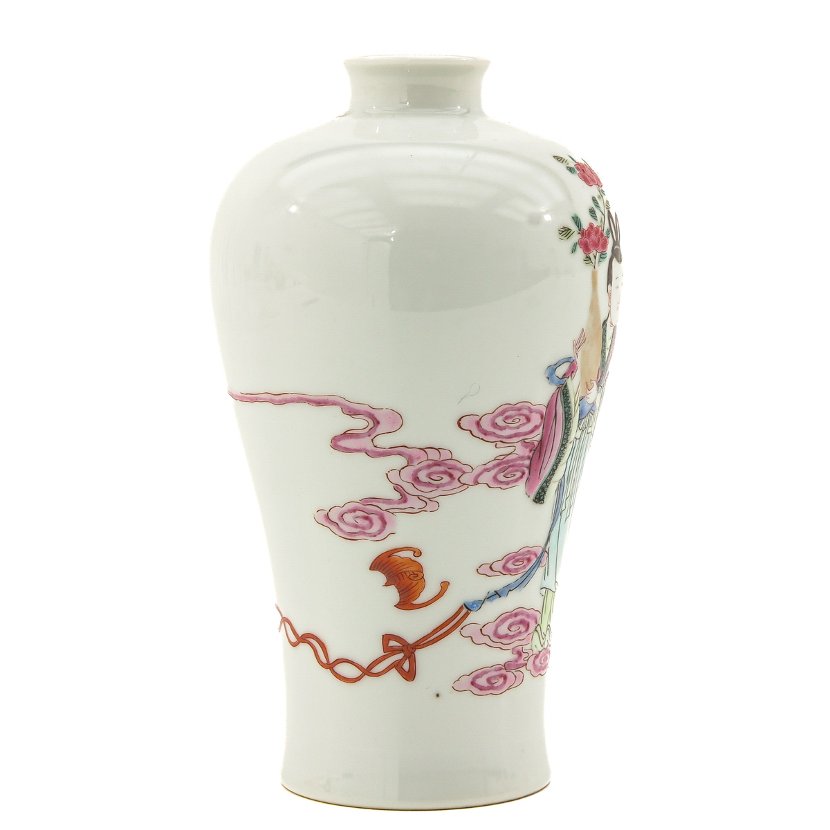 A Famille Rose Meiping Vase - Image 4 of 10
