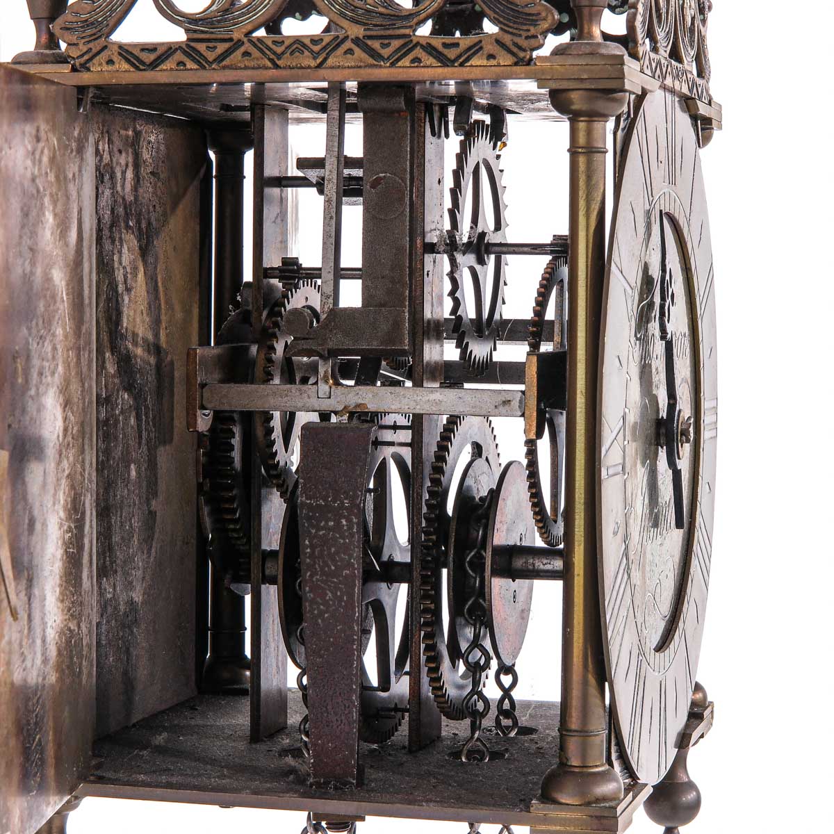 An English Lantern Clock - Image 2 of 7