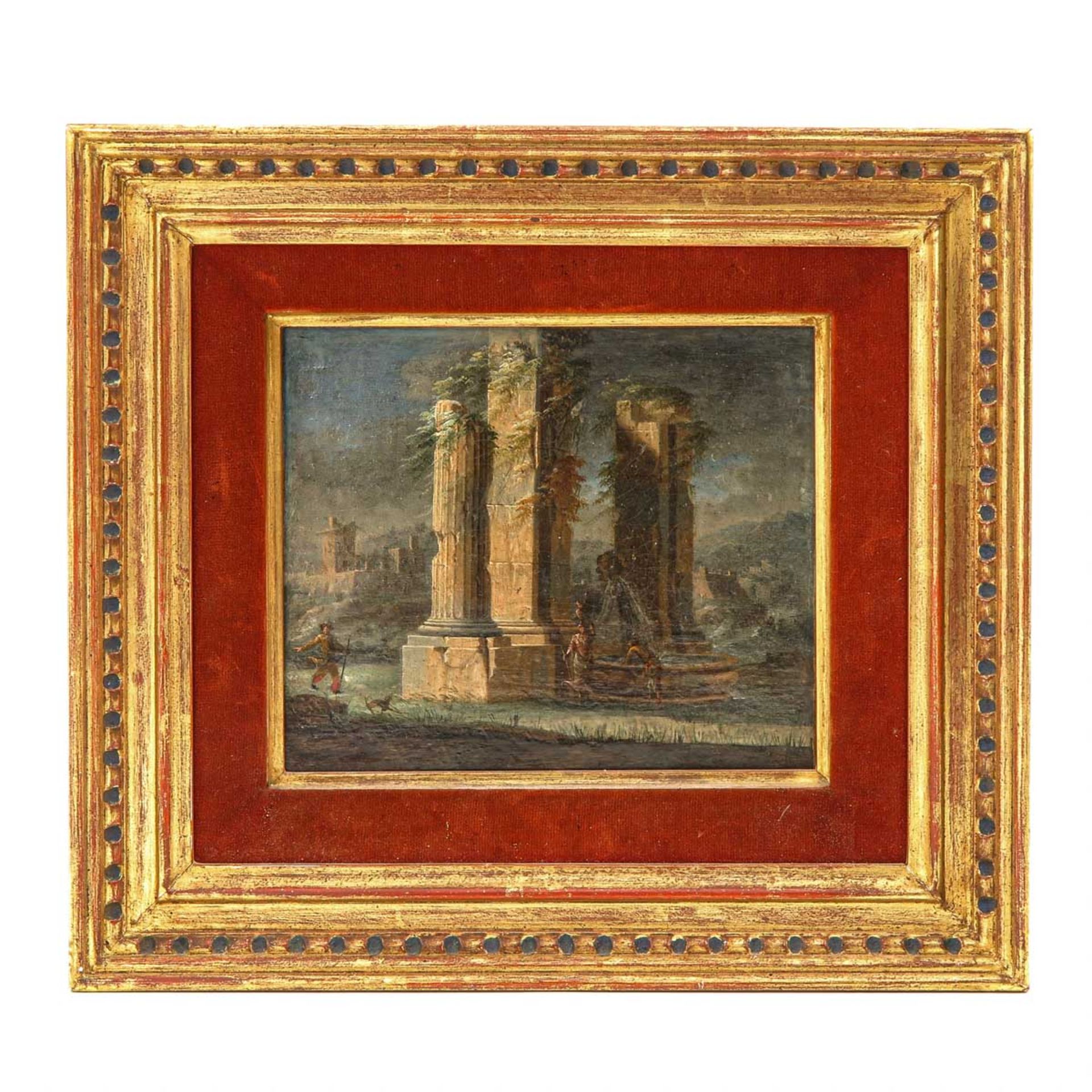 A Pair of 18th Century Paintings - Bild 3 aus 8