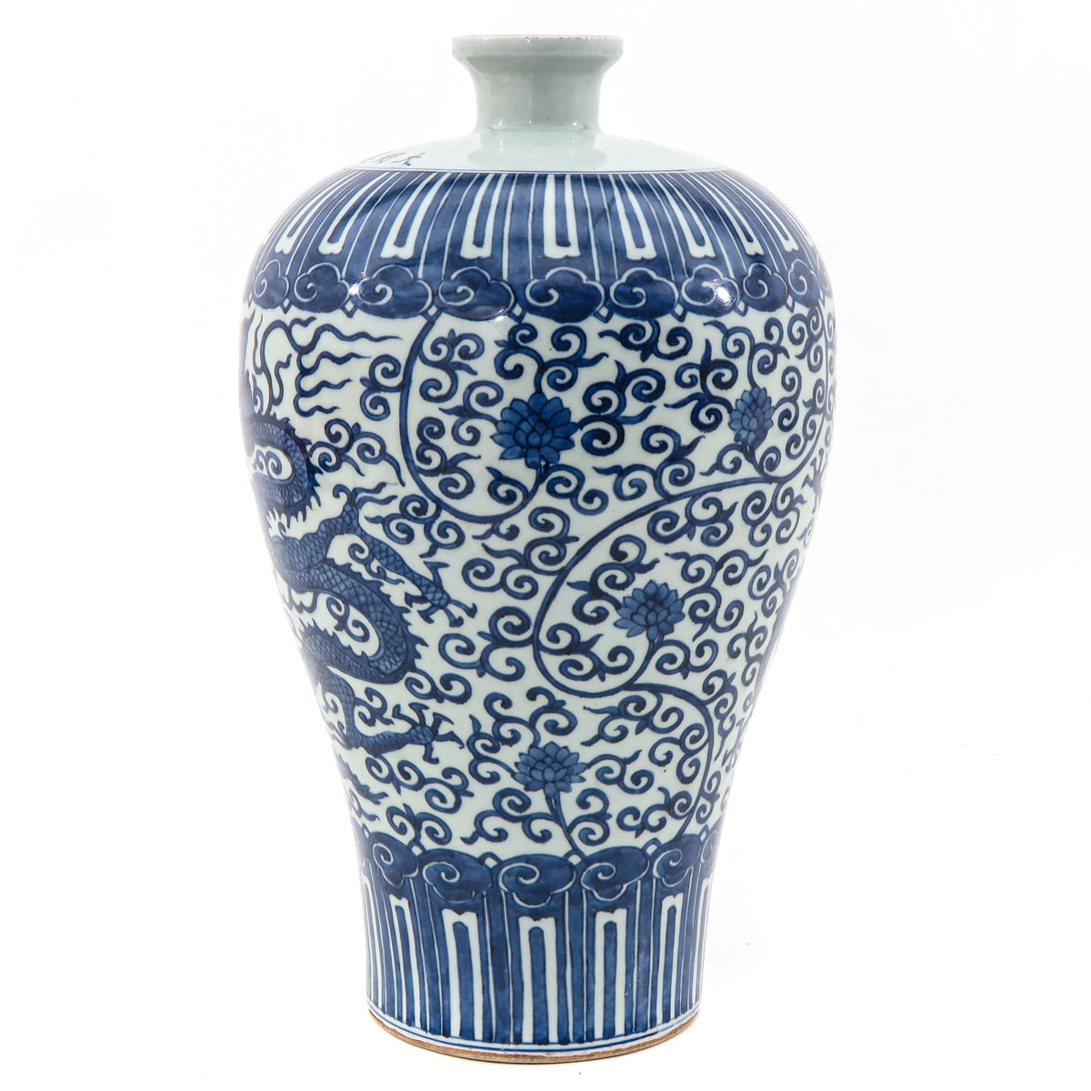 A Blue and White Meiping Vase - Image 4 of 10