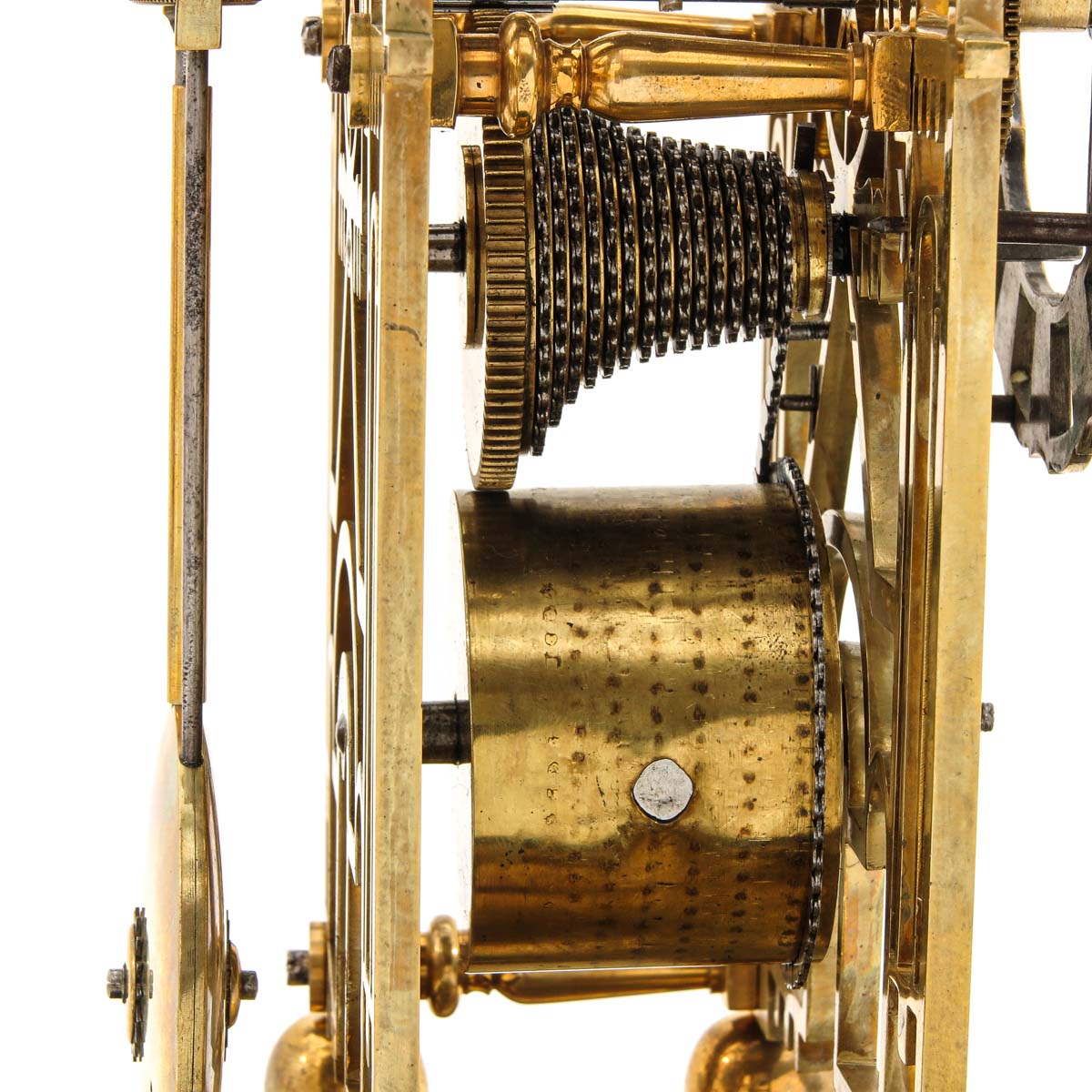 A 19th Century Skeleton Clock - Image 10 of 10