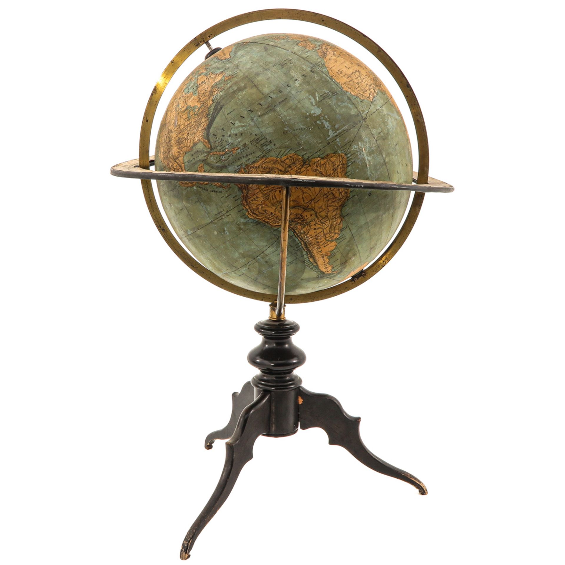An Ernst Schotte & Co. Globe - Image 3 of 10