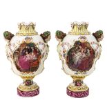 A Pair of Meissen Vases