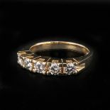A Ladies Diamond Ring