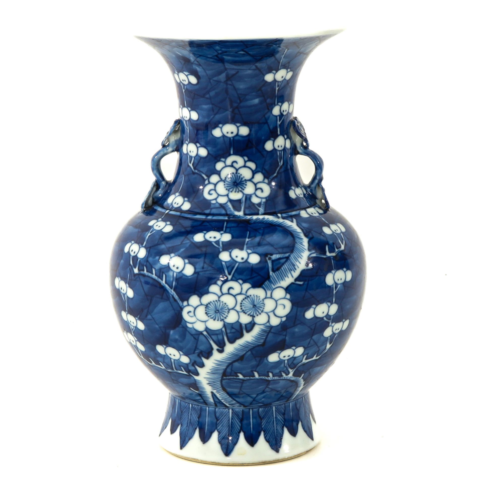 A Blue and White Vase