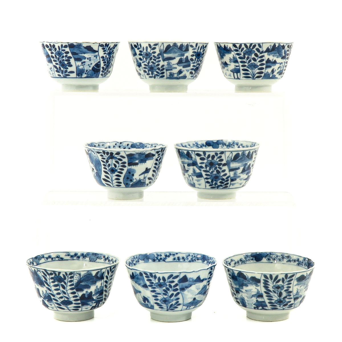 A Series of 8 Cups and Saucers - Image 3 of 10