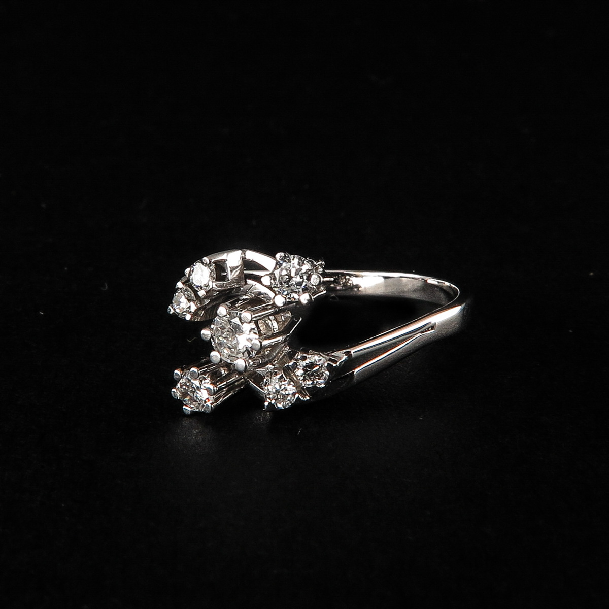 A Ladies Diamond Ring