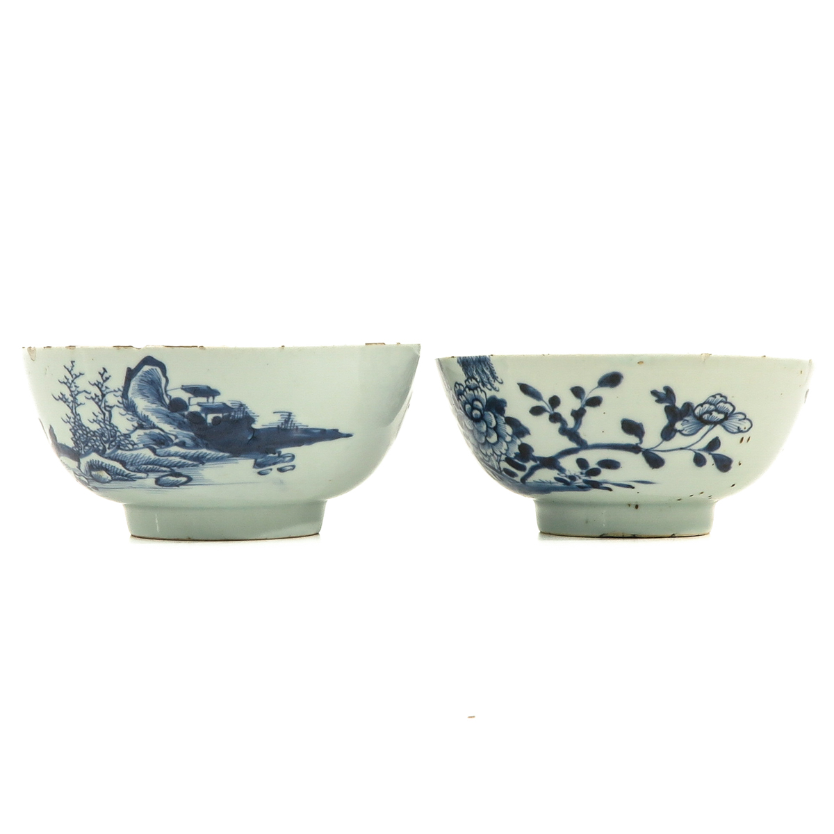 A Pair of Blue and White Bowls - Image 2 of 10