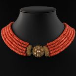 A 19th Century Red Coral Necklace