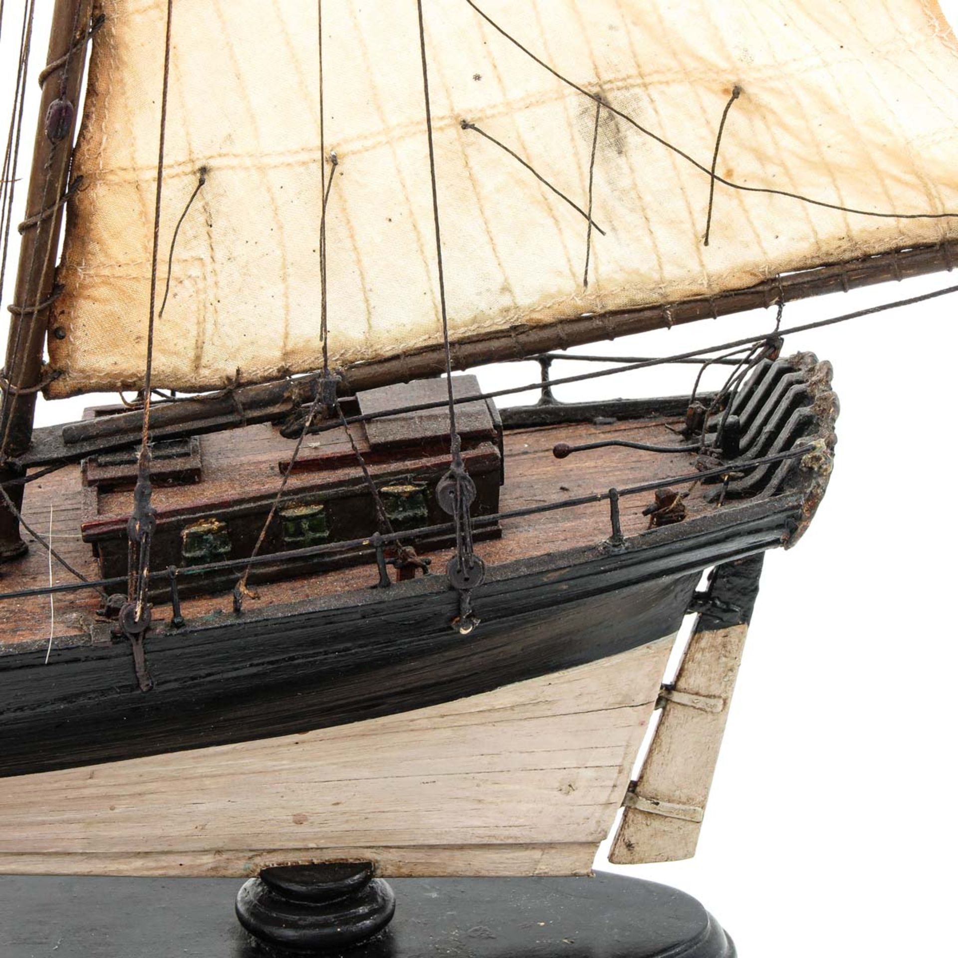 A 19th Century Model Ship - Bild 10 aus 10