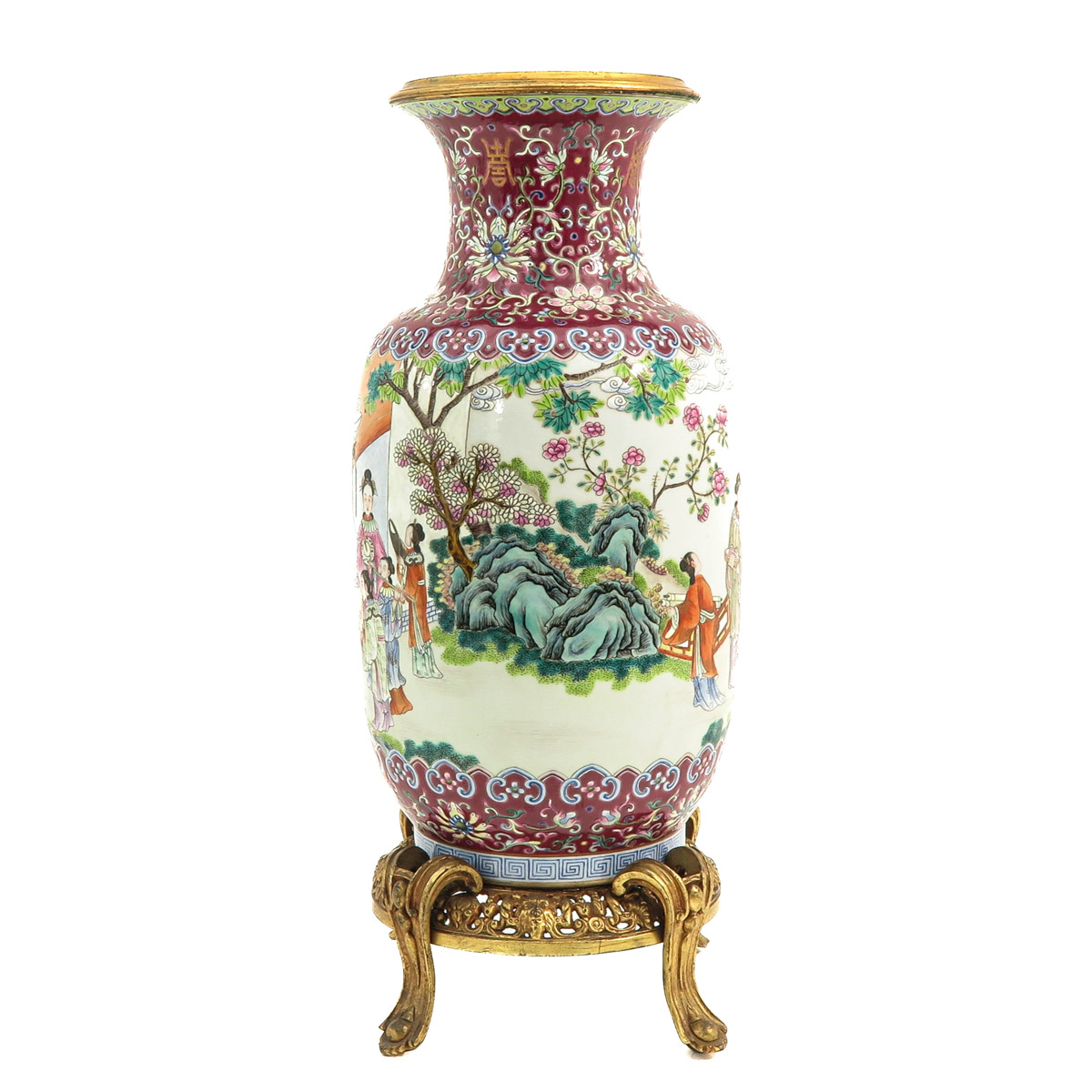 A Famille Rose Vase - Image 4 of 10