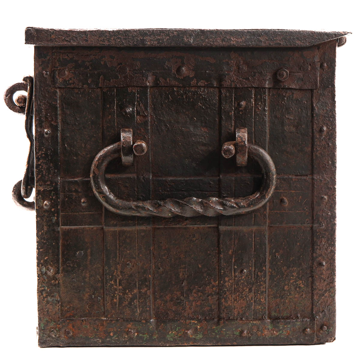 A Wrought Iron Treasure Box - Image 2 of 10