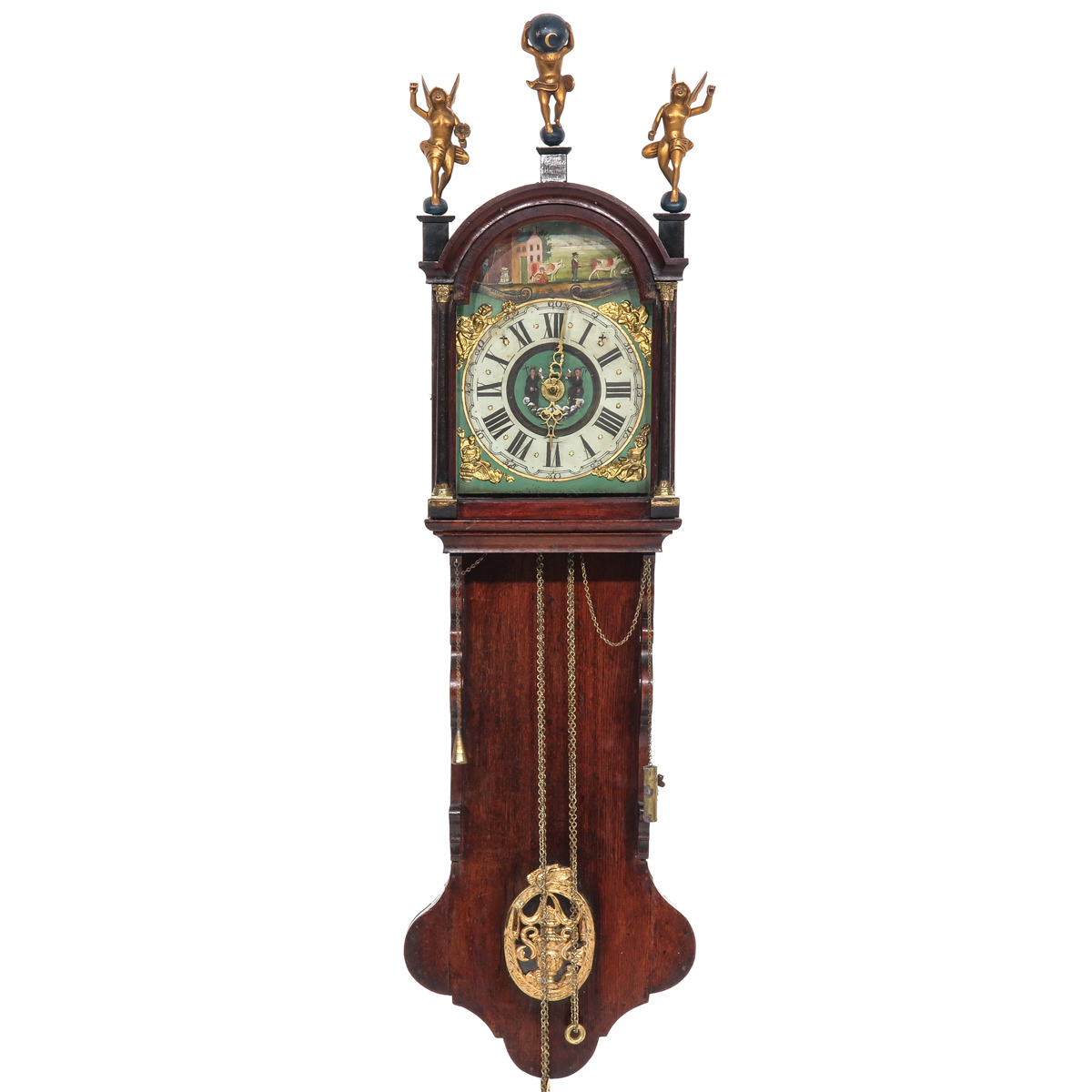 A Dutch Hanging Clock