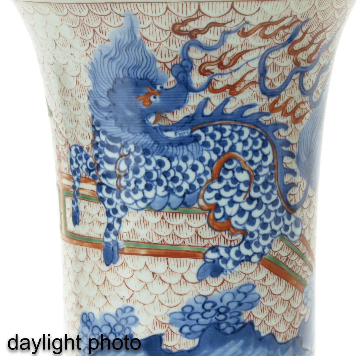 A Polychrome Decor Vase - Image 9 of 9