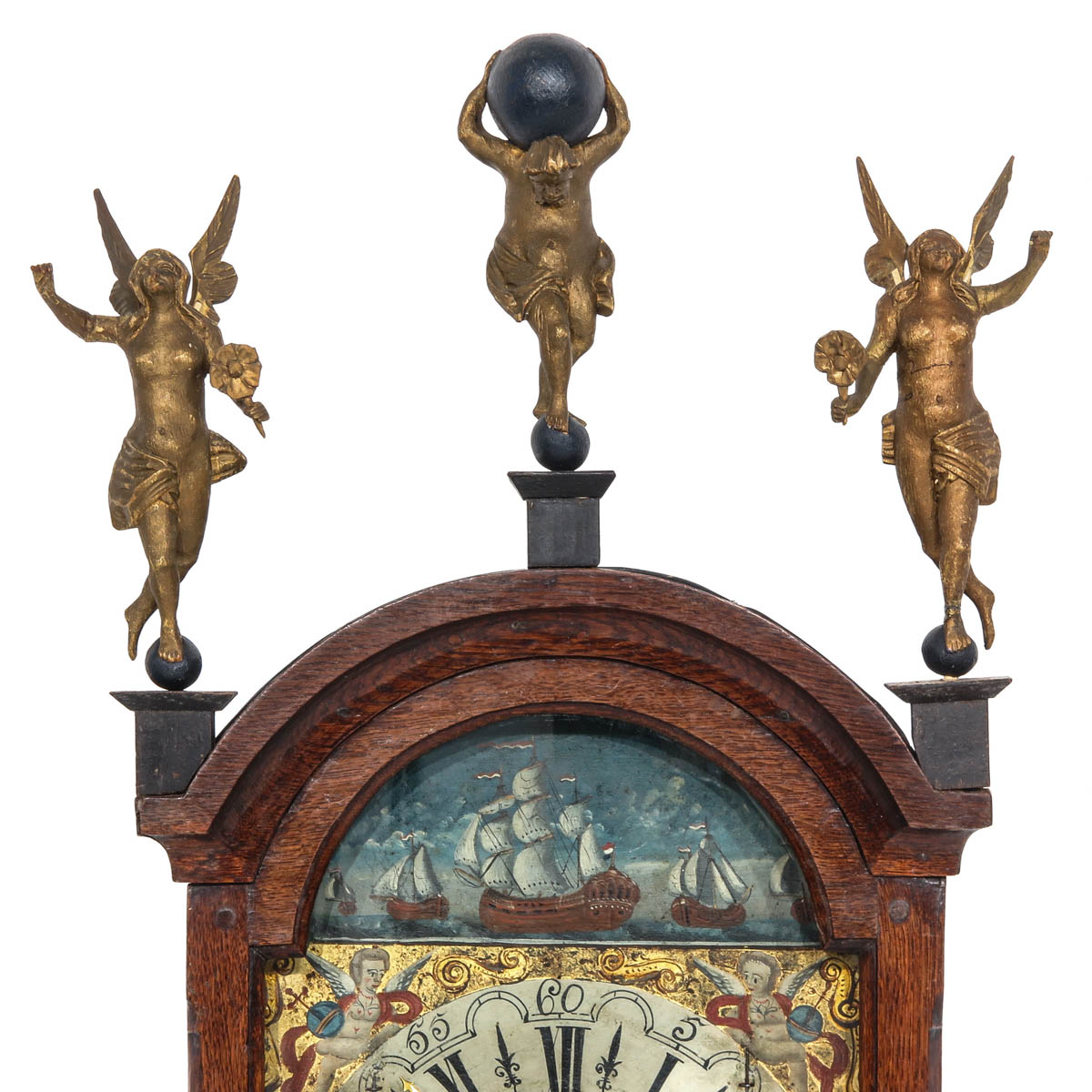 A Dutch Hanging Clock - Image 9 of 10