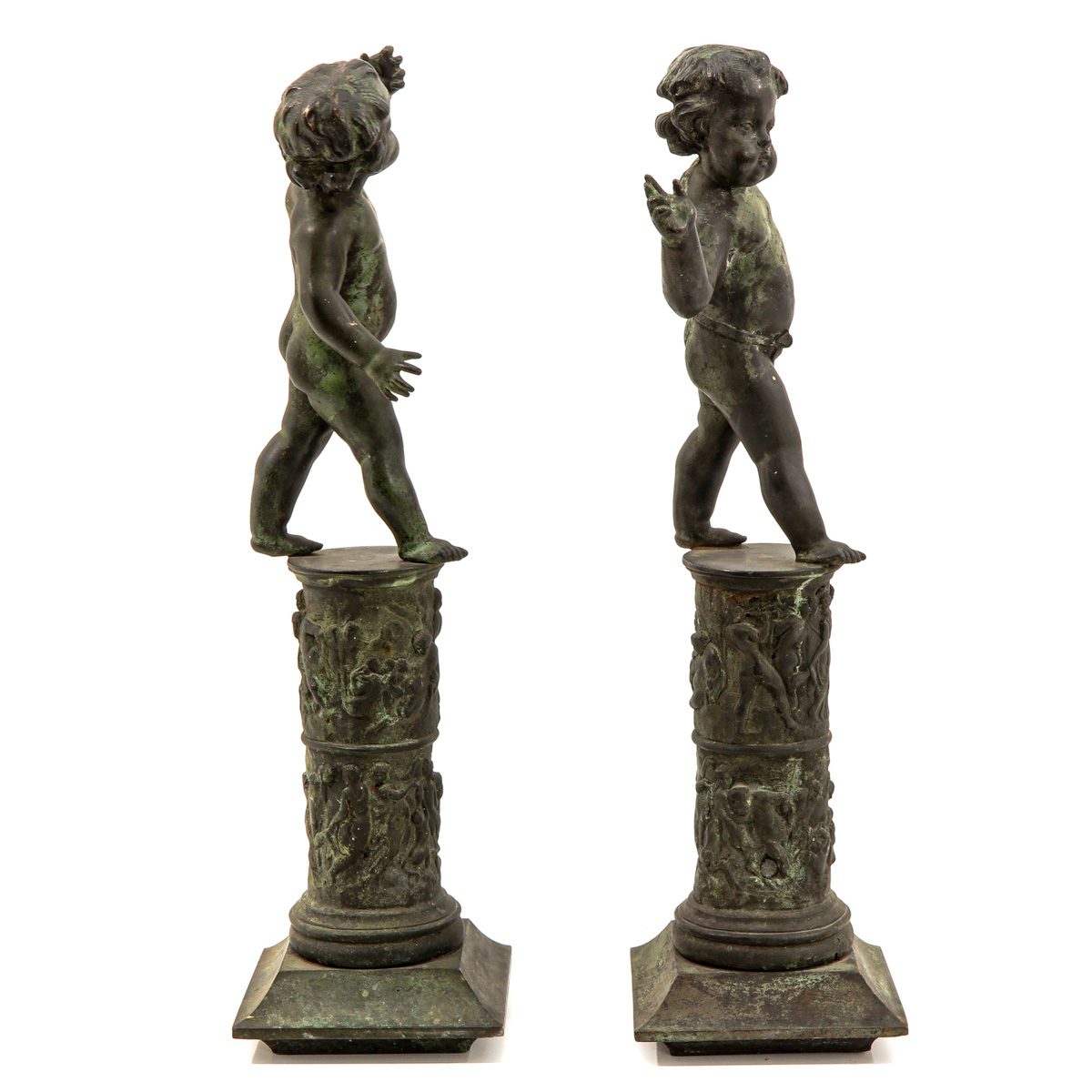 A Pair of Garden Statues - Image 4 of 10