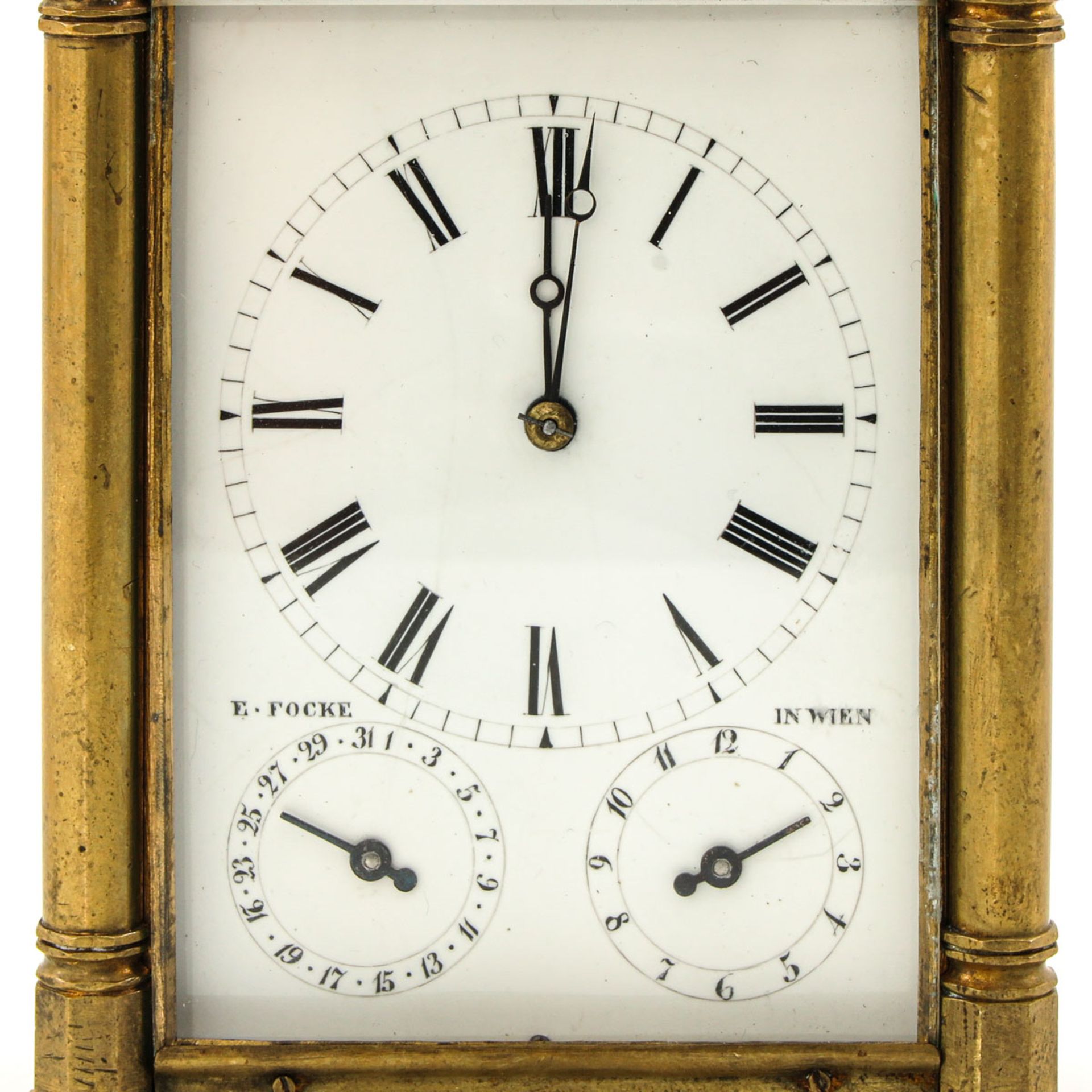 A Signed Carriage clock - Bild 6 aus 7