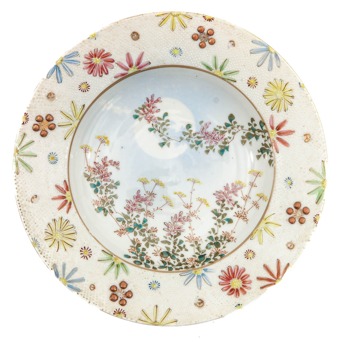 A Pair of Famille Rose Plates - Image 3 of 10