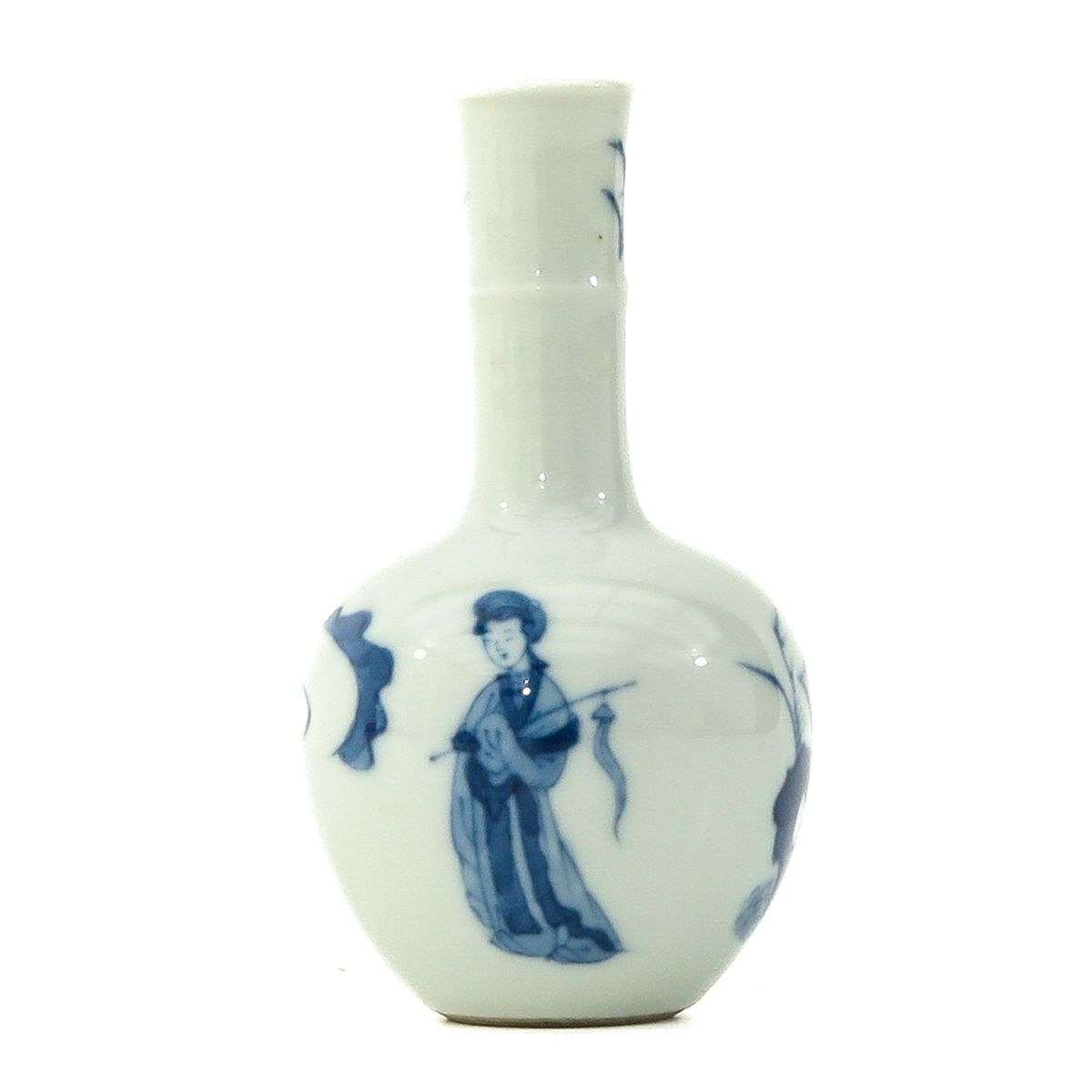 A Miniature Blue and White Vase - Image 2 of 10