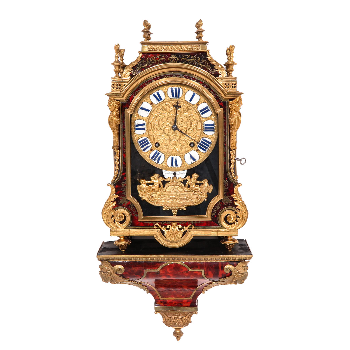 A French 17th Century Boulle clock