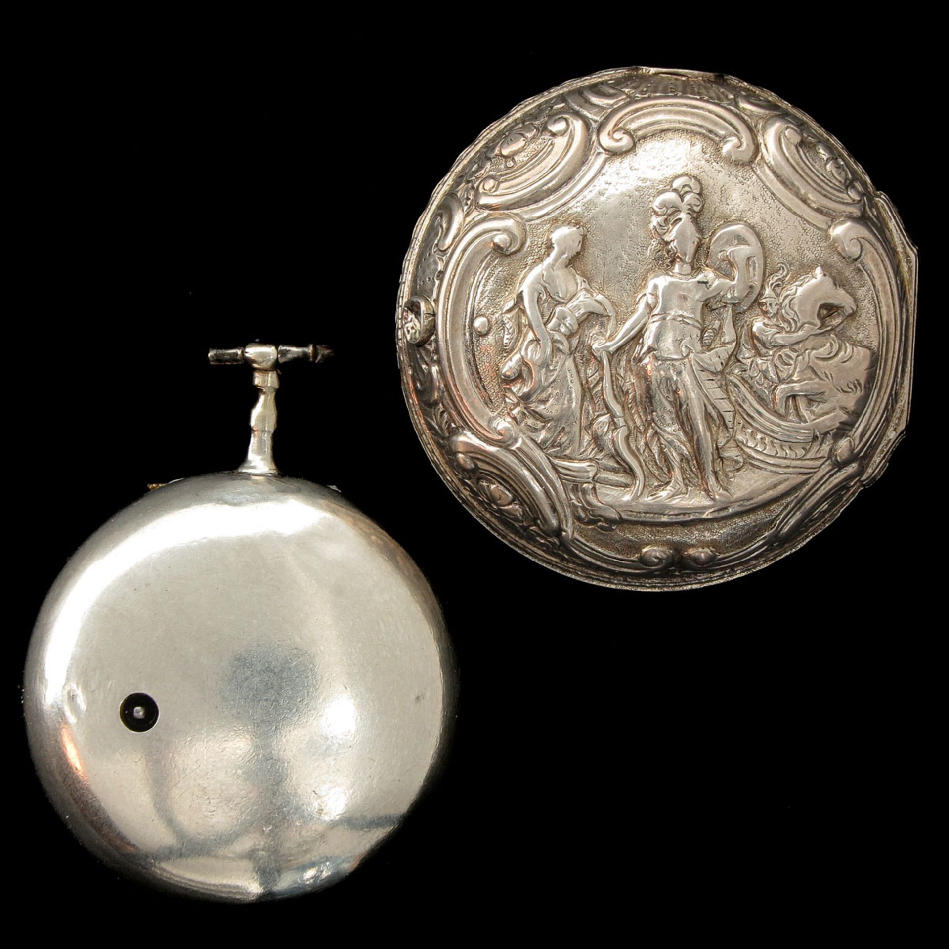 A Silver Pocket Watch - Image 3 of 7